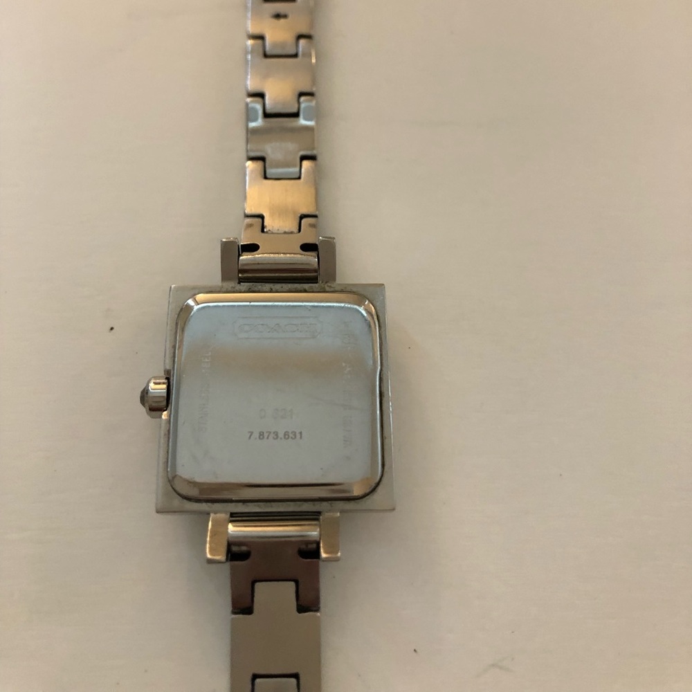 Coach silver-tone stainless steel watch - Picture 4 of 7